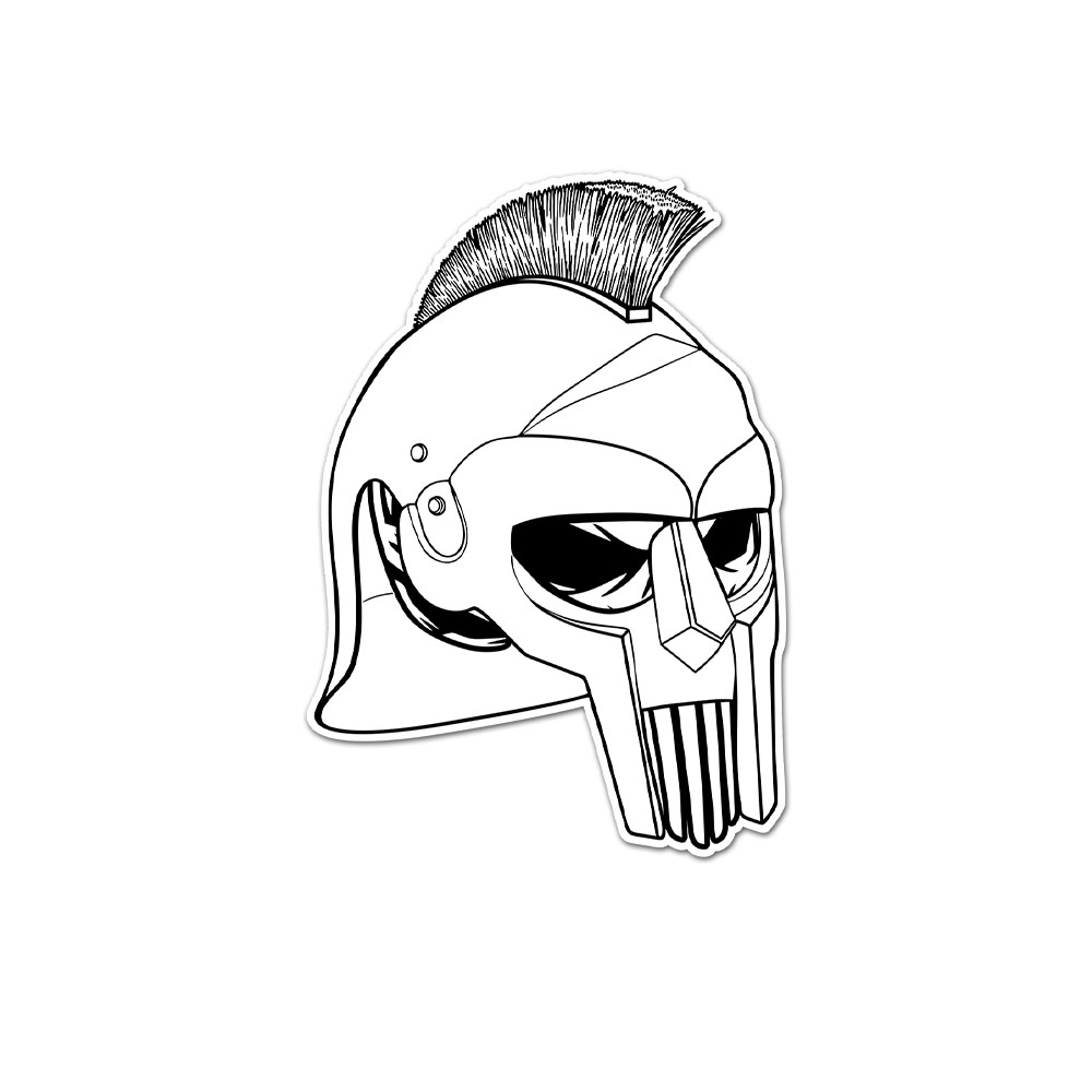 Tactical Skull Warrior Gladiator Skull Spartan Helmet Spartan Ancient Fighter 20cm #A7377