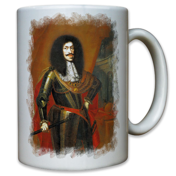 Benjamin von Block der erste Adel deutscher Porträtmaler - Tasse #11387