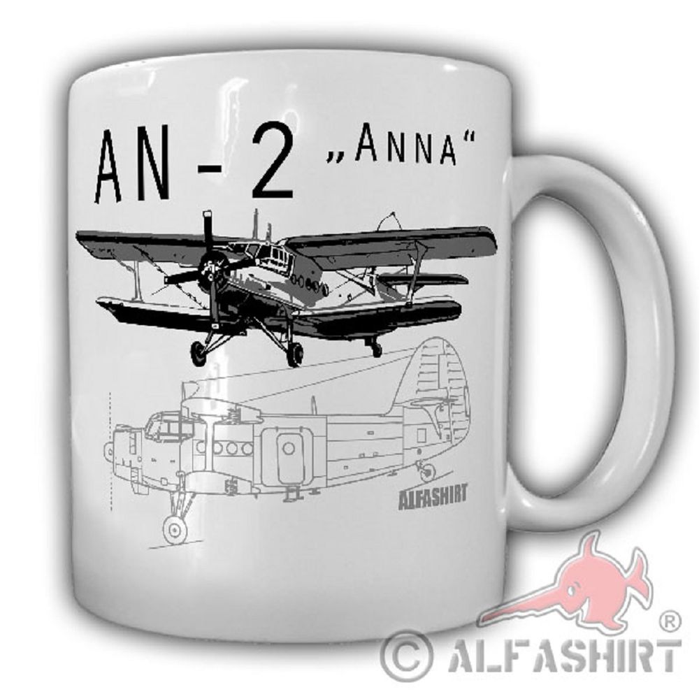 AN 2 Russian biplane plane Anna Tractor of the Skies Cup # 19962