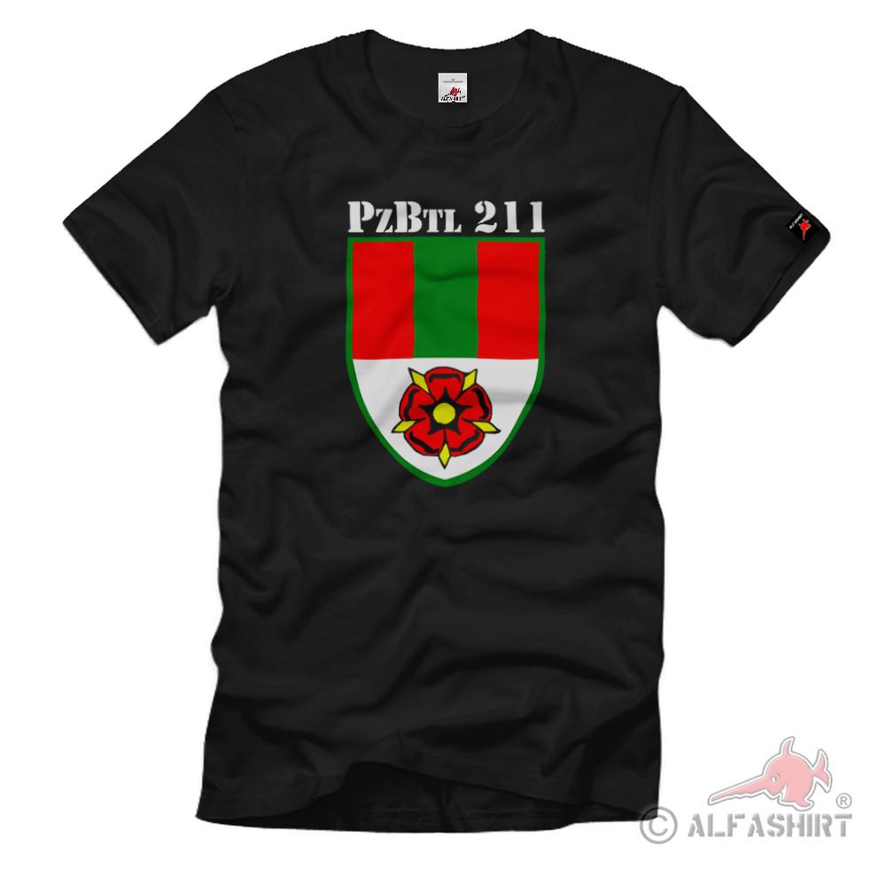 PzBtl211 Augustdorf Bundeswehr military unit Panzerbataillon 211 T Shirt # 2353