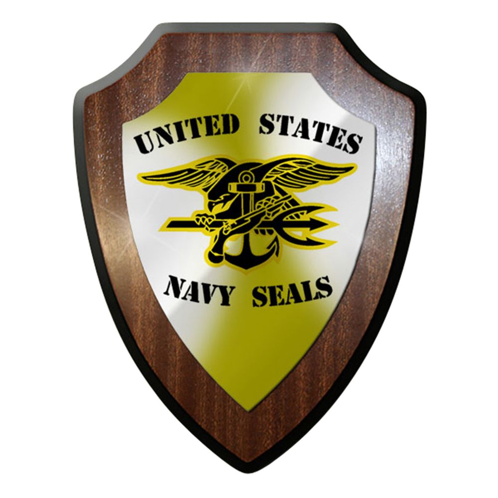 Wappenschild / Wandschild - United States Navy Seals Army Wappen #6907