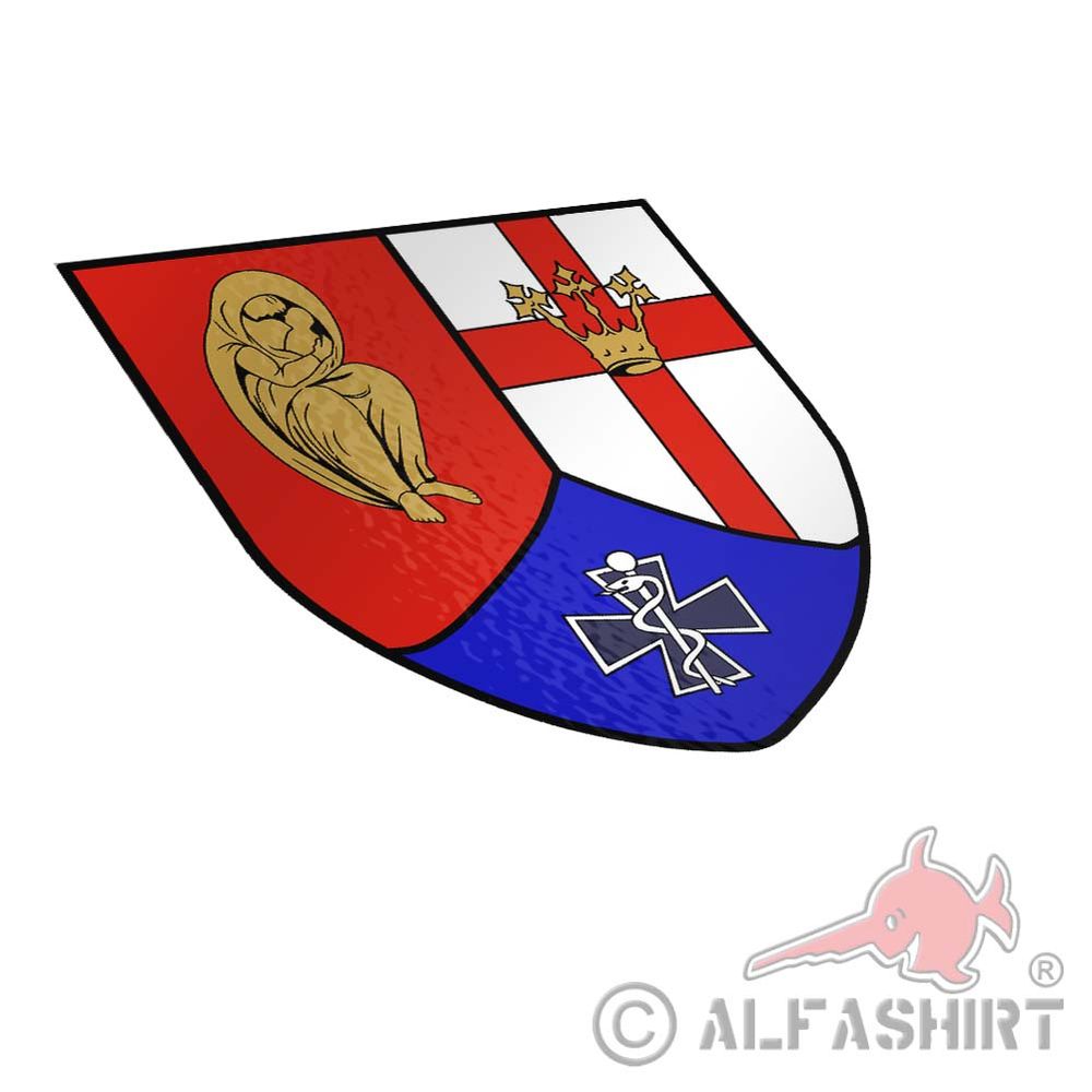 Sanitätsregiment 2 SanRgt Bundeswehr Rennerod Koblenz paramedic 7x5cm # A4897