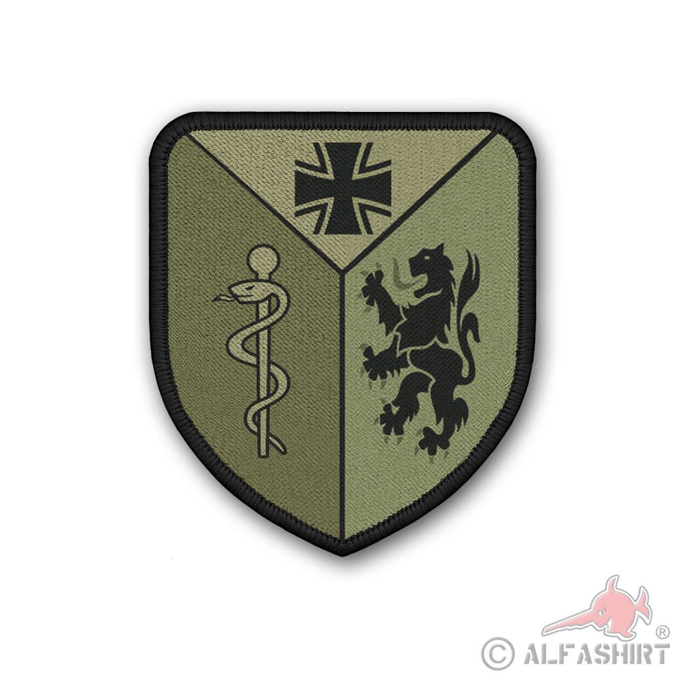 Patch SanRgt3 Medical Regiment Bundeswehr Germany Coat of Arms #44396