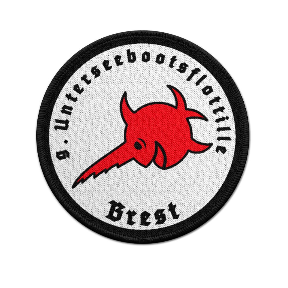 Patch 9 Unterseebootflottille militärischer Verband Marine Brest U213 #31785