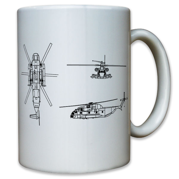 Sikorsky CH-53 Sea Stallion Helicopter Helicopter Transportation - Cup # 11578