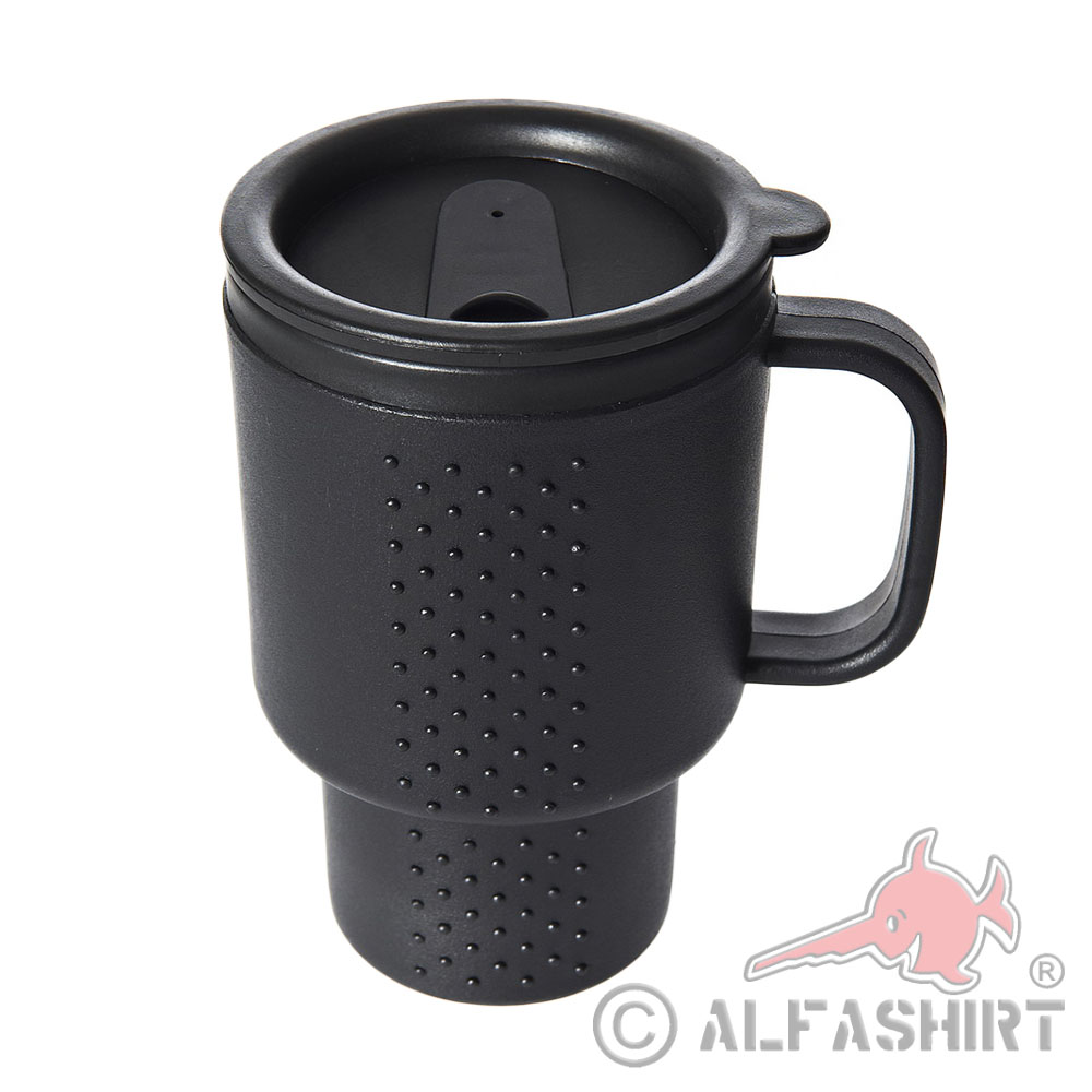 Thermo Kaffee Becher Outdoor Coffee to go Deckel geschützt isoliert Job #38744