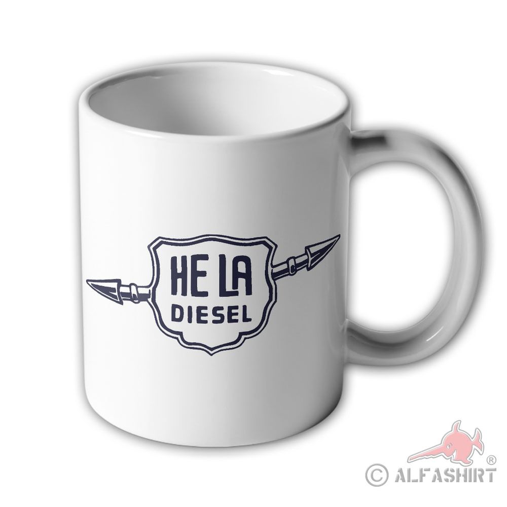Tasse Hela Diesel Schlepper Acker Landmaschine Lanz Aulendorf Traktor #44826