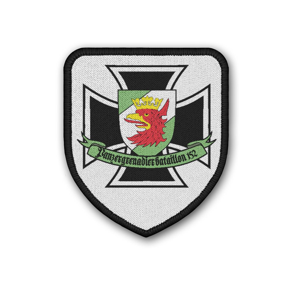 Patch PzGrenBtl 152 Bundeswehr Panzergrenadier Mader Dran Drauf Drüber #35855