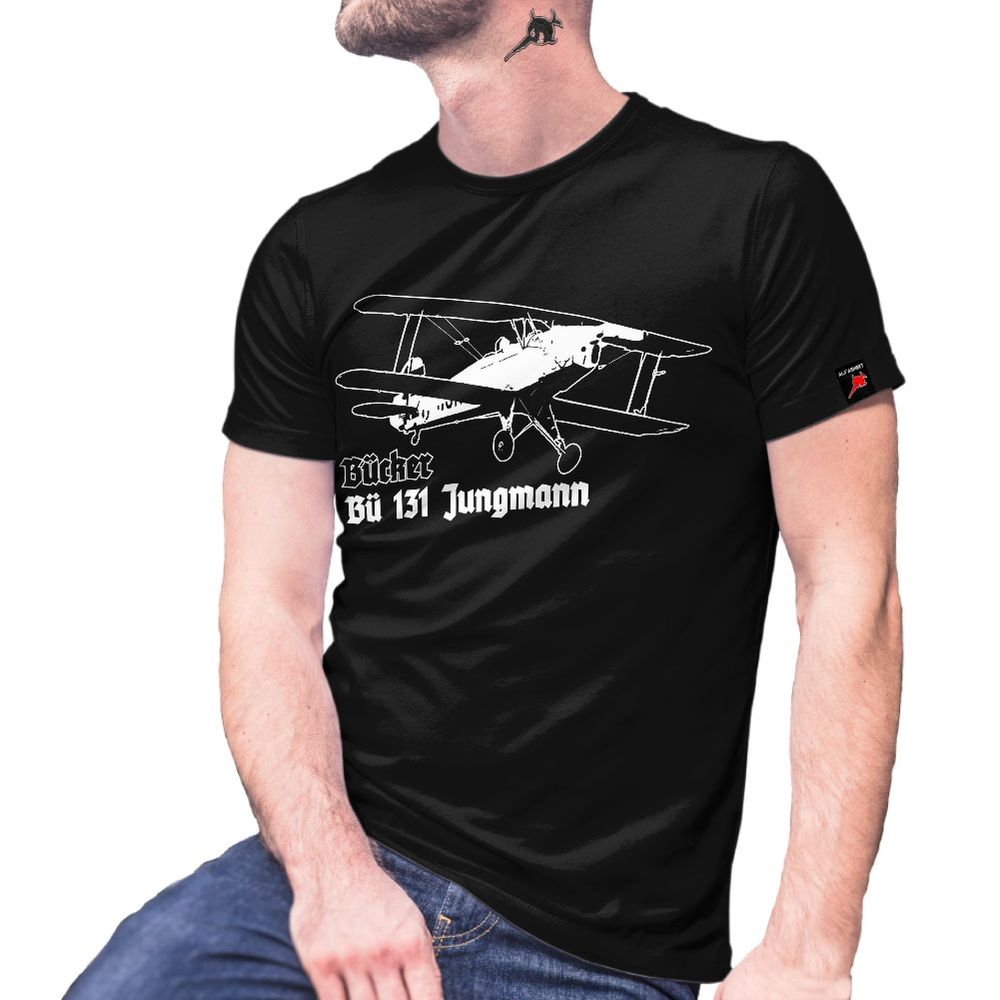 Bücker Flugzeugbau Bü 131 Jungmann Doppeldecker Flugzeug Anders Anderson #27683