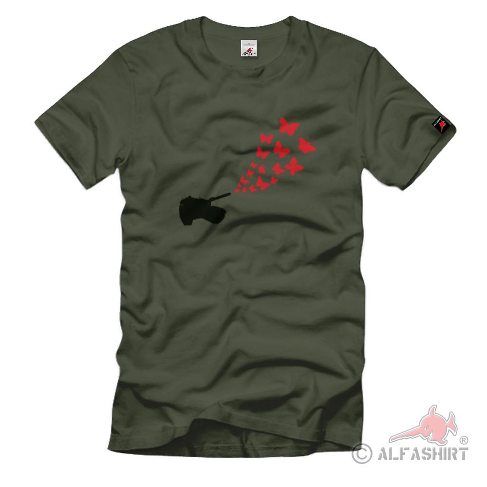 Friedenspanzer 2 Make love not war Peace Peace T Shirt # 2014