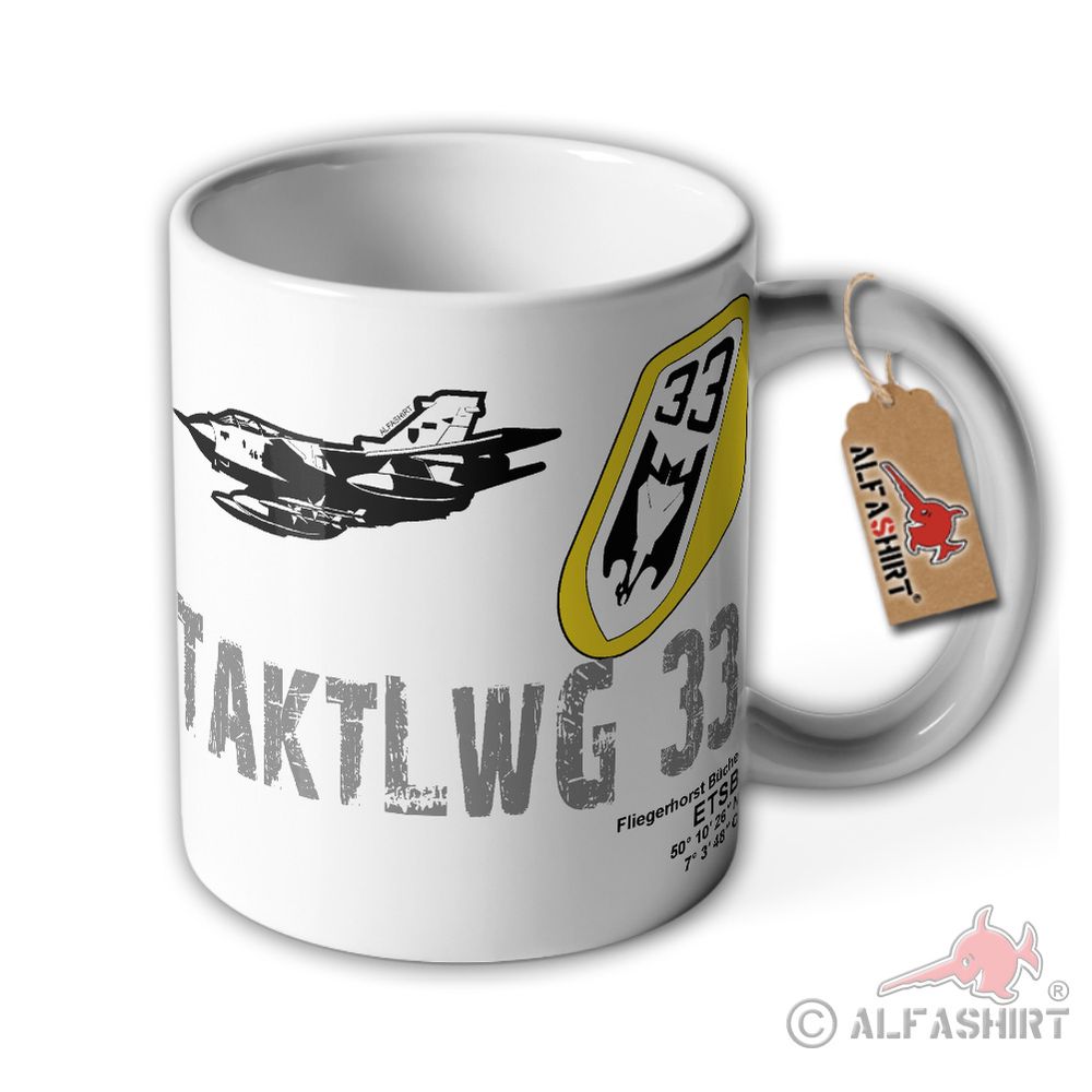 Tasse TaktLwG 33 Jagdbombergeschwader Kampfverband Büchel Rheinland Pfalz #35135