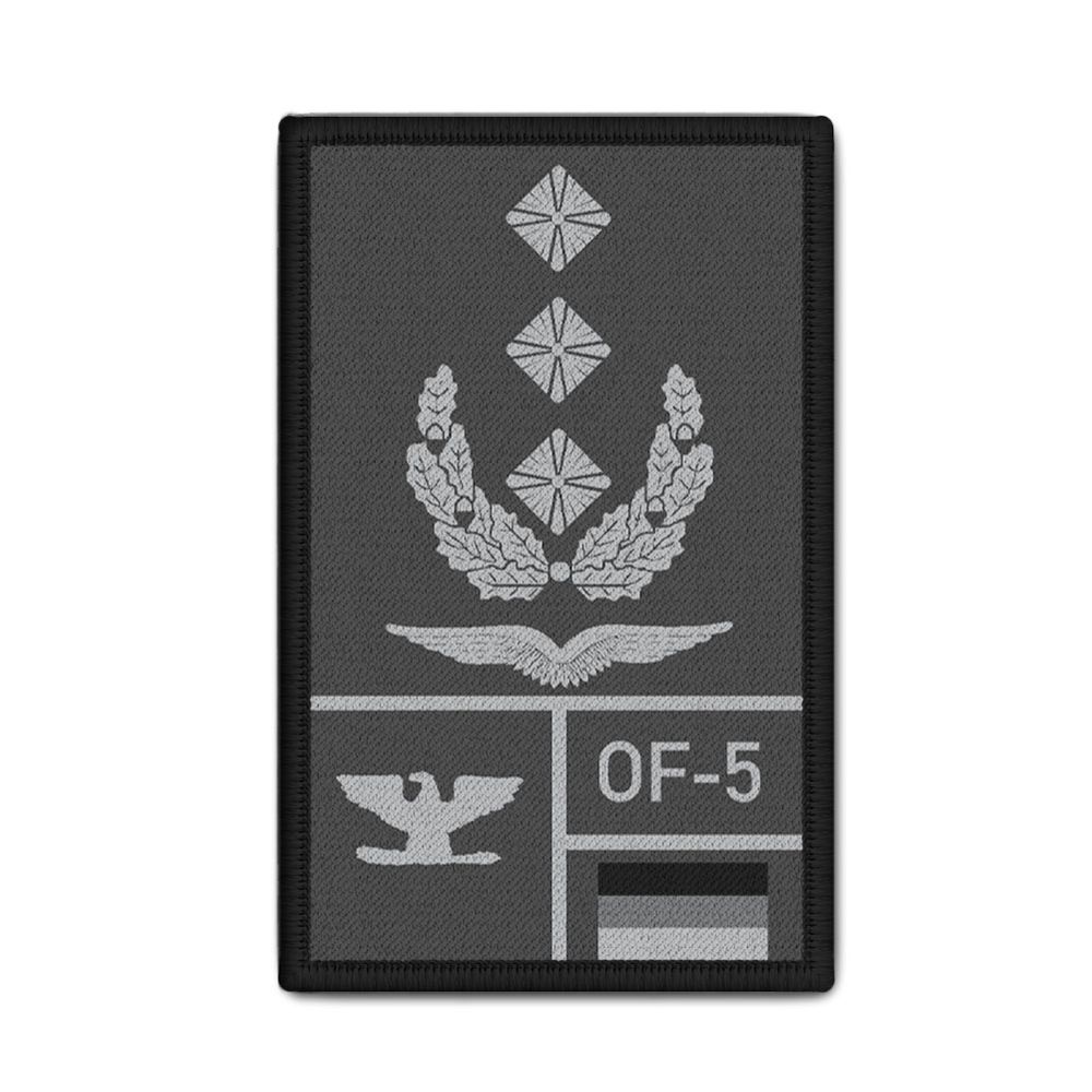Rank Patch Bundeswehr Heer Luftwaffe Marine Grau #BW-Patch