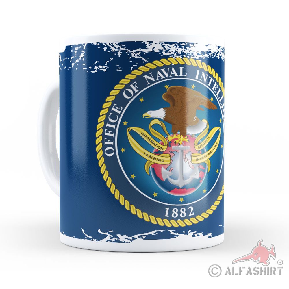 Tasse Office of Naval Intelligence ONI Nachrichtendienst USA US-Navy #36519