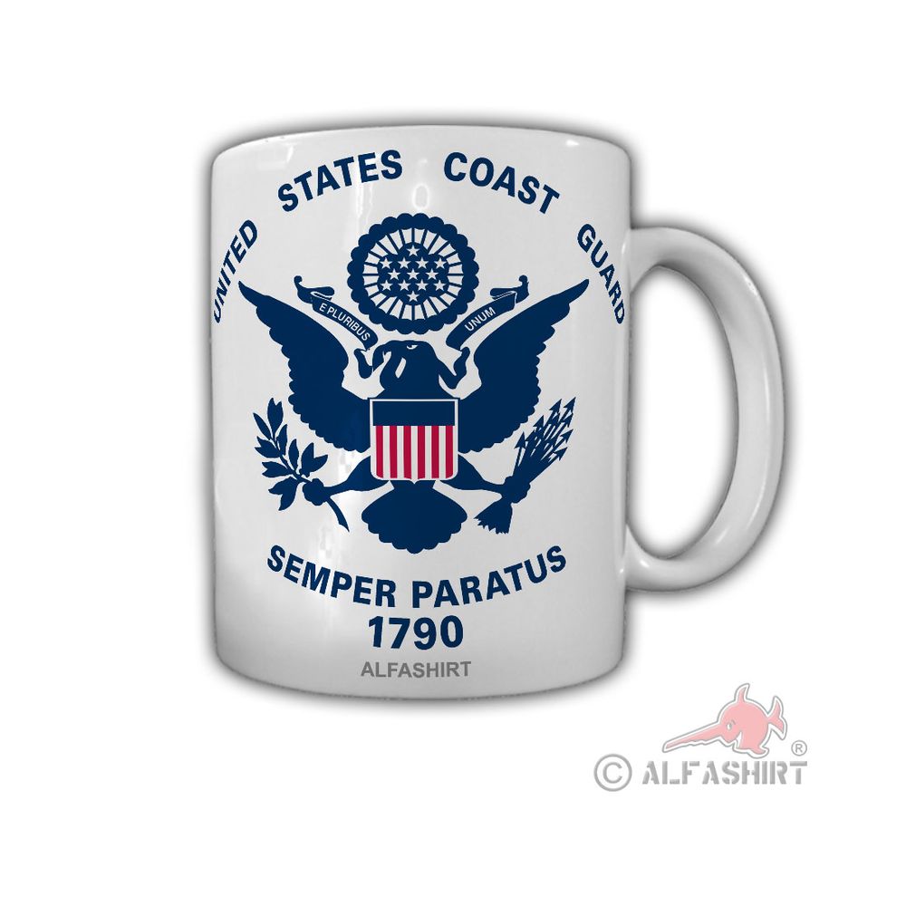 USCG US Coast Guard United States Coast Guard Badge Crests - Mug # 26823
