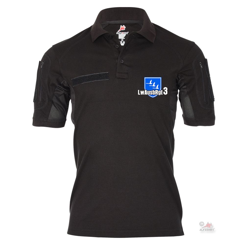 Tactical polo shirt Alfa - LwAusbRgt 3 Germersheim Training Regiment # 19072