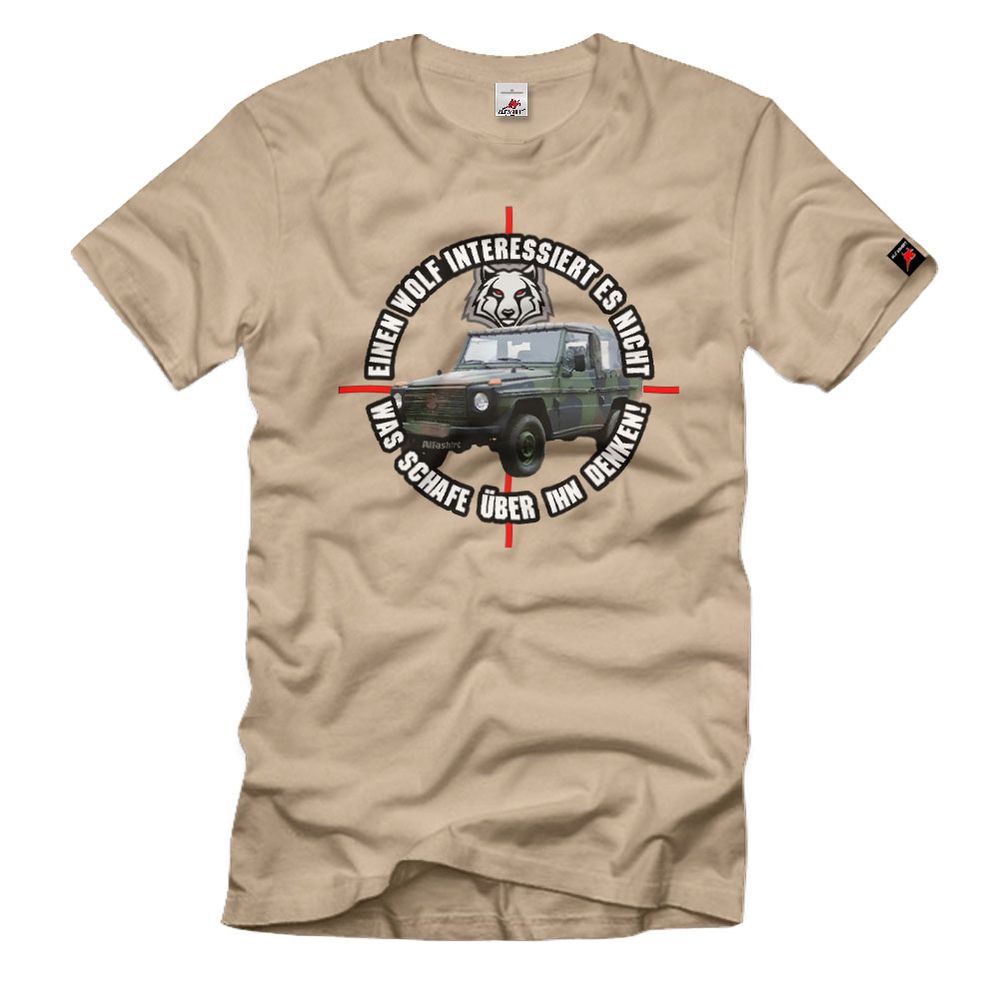 Wolf G Model Klasse Bundeswehr Bw Militär Auto SUV T-Shirt #32148