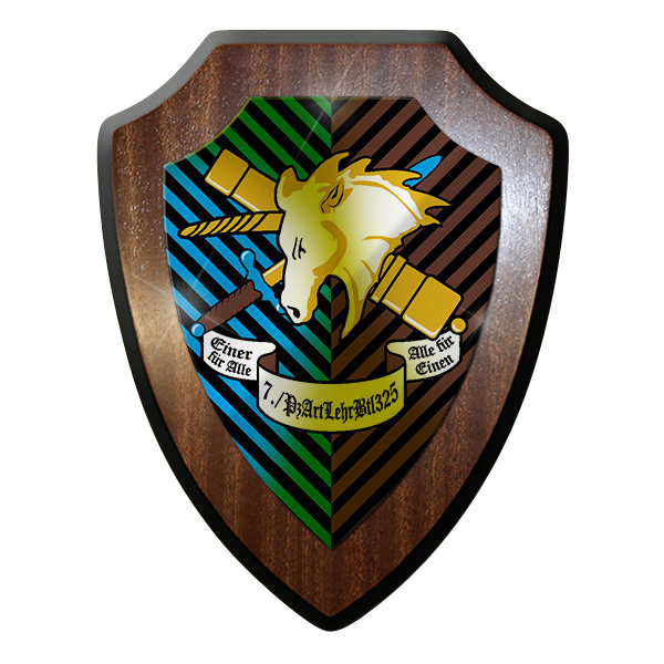 Wappenschild / Wandschild / Wappen - PzArtLehrBtl Panzer Artillerie Lehr #8686