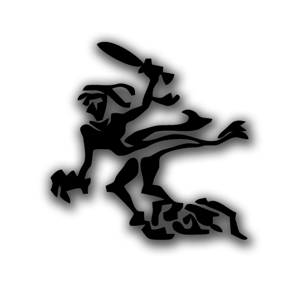 Aufkleber 6x6cm Gespensterdivision Geist WH Spitzname Truppe Zeichen A6942