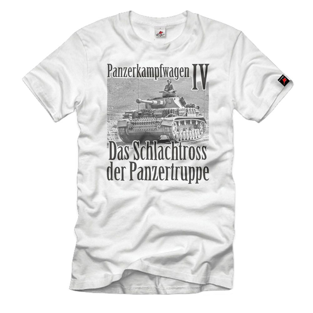 PzKpfw IV Panzer 4 Schlachtross der Panzertruppe Panzerkampfwagen T-Shirt#33029