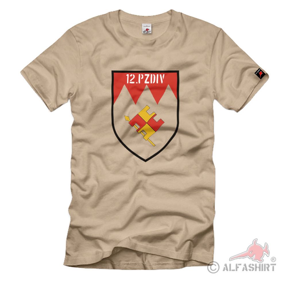 Panzer Division Militär Bundeswehr Wappen Abzeichen Emblem T Shirt #2270