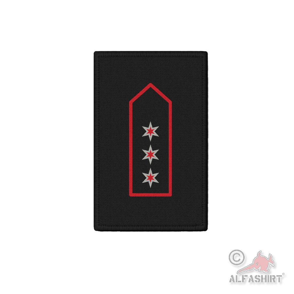 Patch Feuerwehr FF Dienstgrad Saarland Hauptlöschmeister#45124