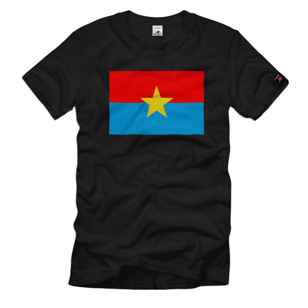 Nationale Front  für die Befreiung Südvietnams Flagge Fahne T Shirt #1671
