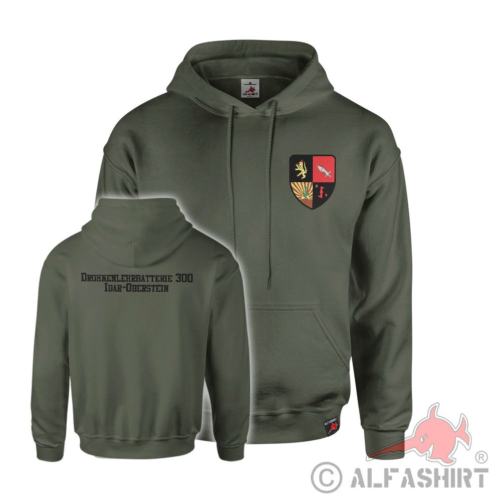Hoodie Drone Teaching Battery 300 DLB DroLehrBttr Badge Association Pullover #43276