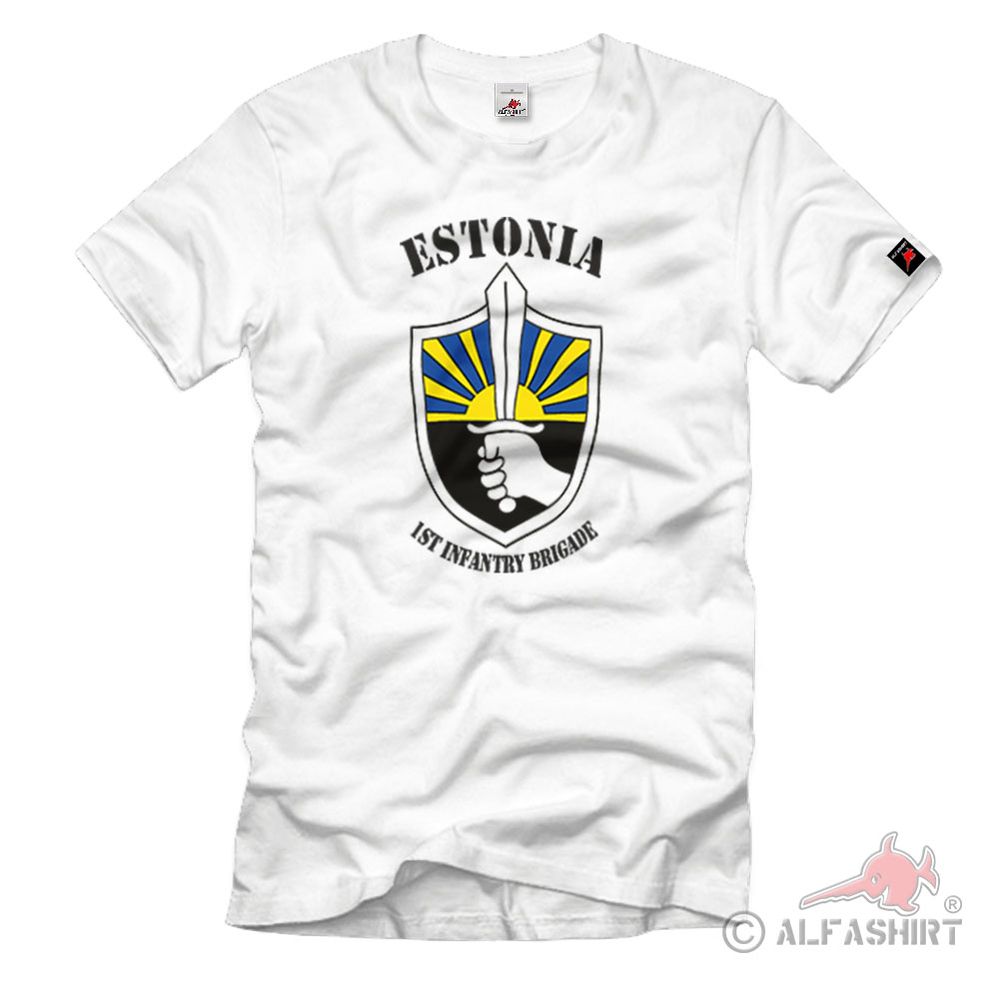 Estonia First Infantry Brigade Estonia Army Jalaväebrigaad - T Shirt # 1190