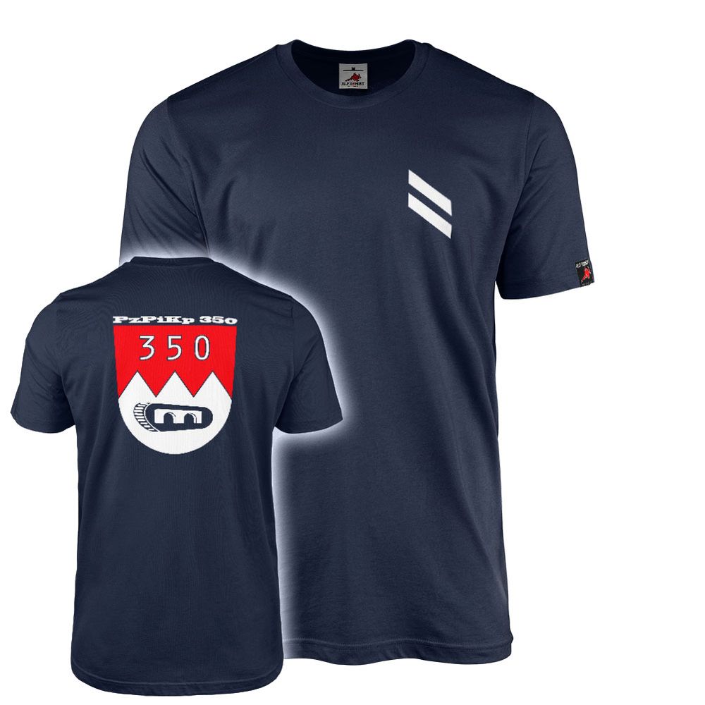 T-Shirt Obergefreiter OGfr Dienstgrad PzPiKp Panzerpionierkompanie 350 #46591
