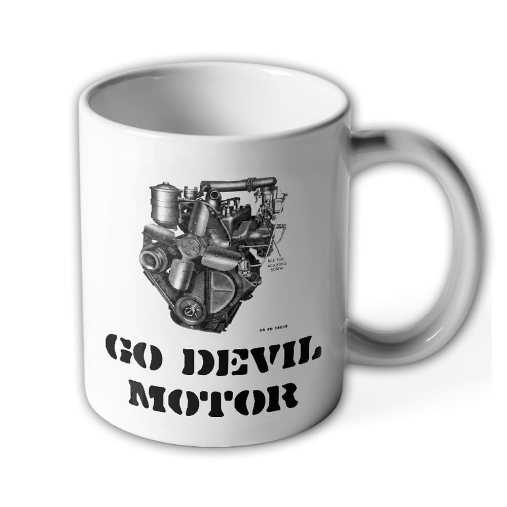 Tasse Go Devil Motor L134 Vierzylinder-Reihenmotor Ottomotor #22341