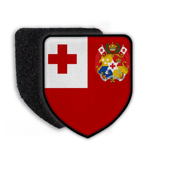 Patch Flagge vom Königreich von Tonga Tonganisch Englisch Akilisi Pohiva #21536