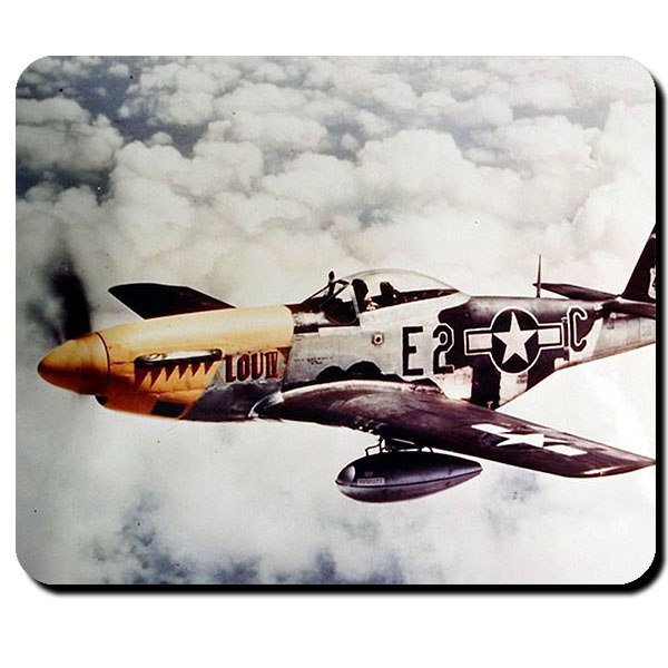 P-51D Amerika USA USAF Air Force Flugzeug Jagdflugzeug - Mauspad #8287