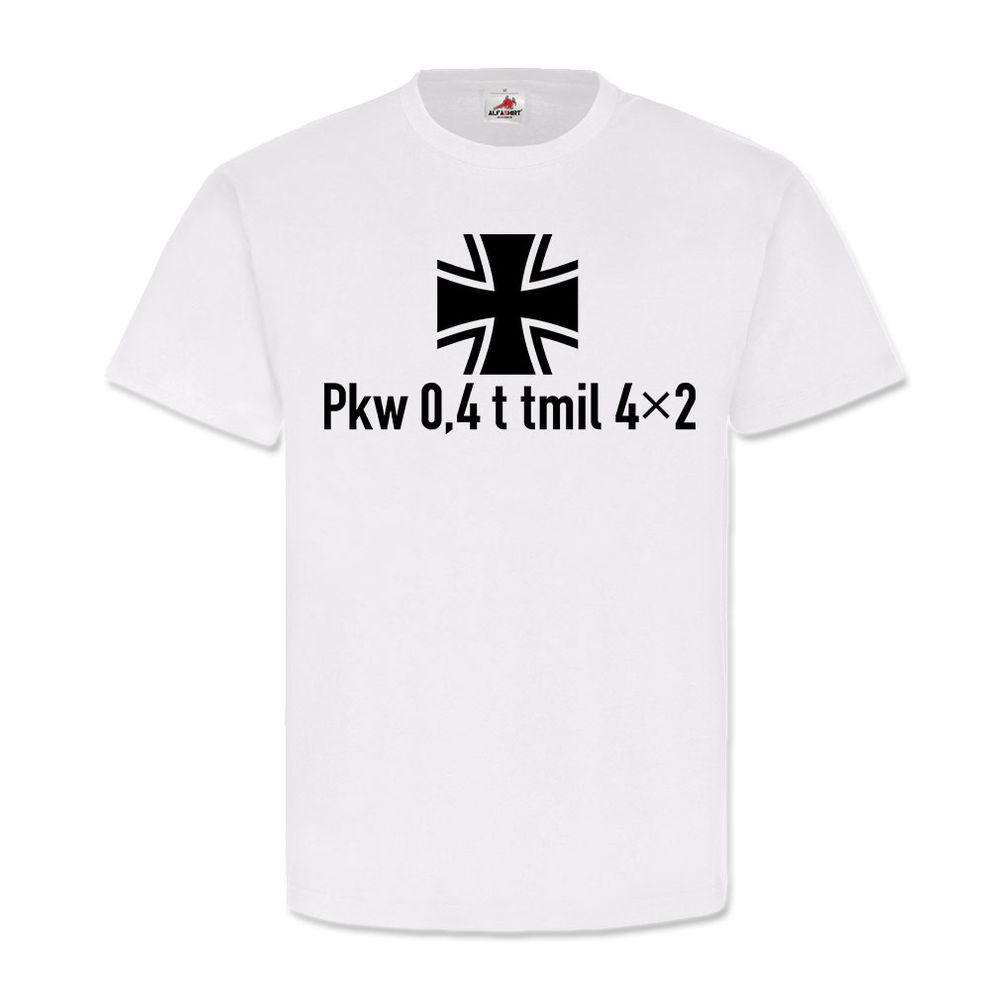 Pkw 0,4t Tmil 4x2 Kübel Militär Bundeswehr Wh Wk Fahrzeug - T Shirt #5736
