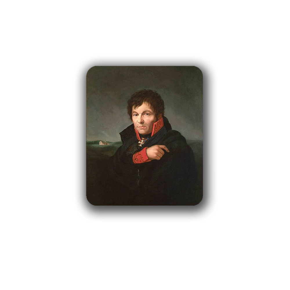 Aufkleber Gerhard Johann David von Scharnhorst General Preußen 7x5cm  #A6656