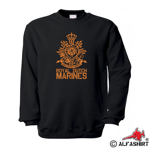 Royal Dutch Marines Korps Mariniers Niederlande Holland Marine Pullover #15786