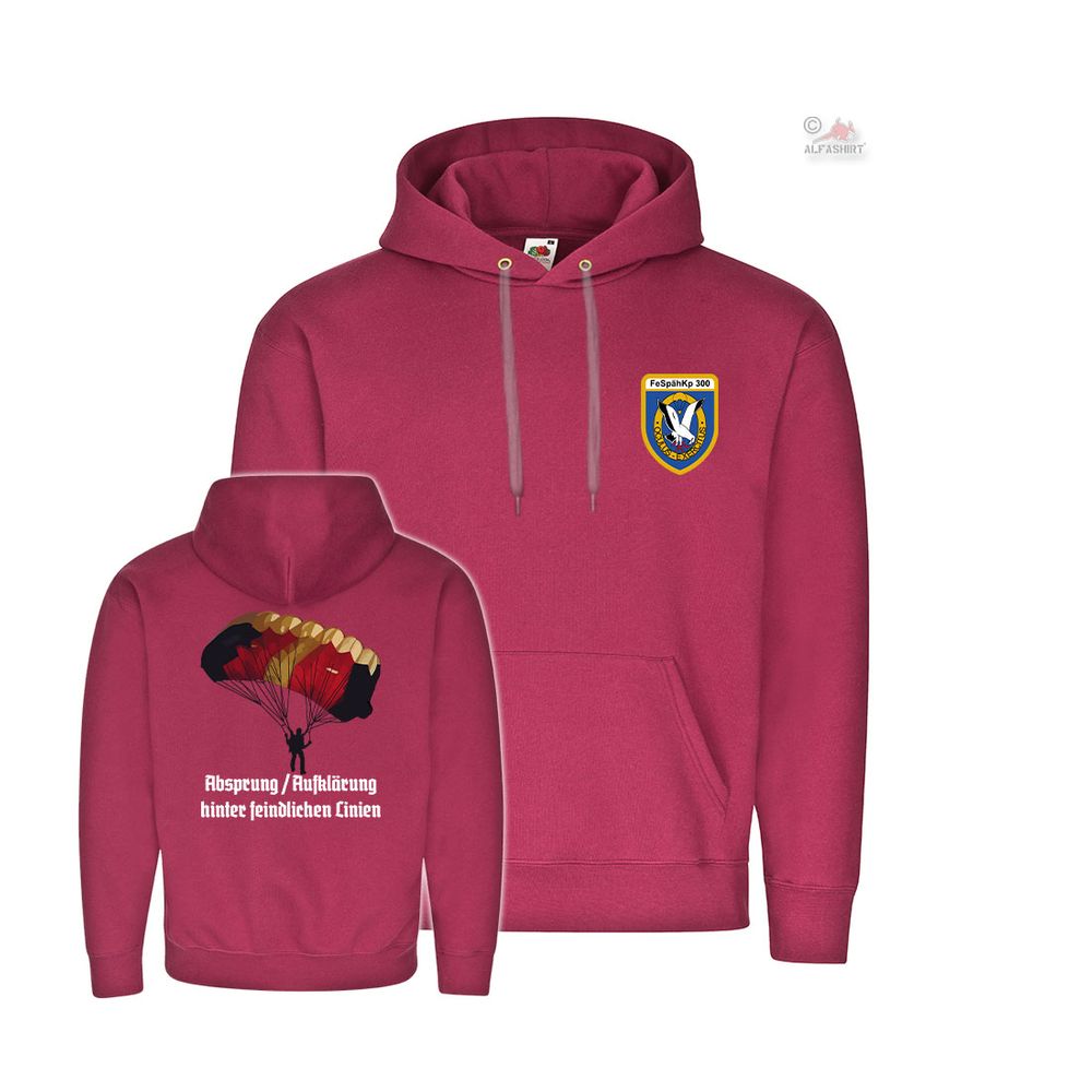 FeSpähKp 300 Fernspähkompanie Bundeswehr Altenstadt Fritzlar Hoodie #38595