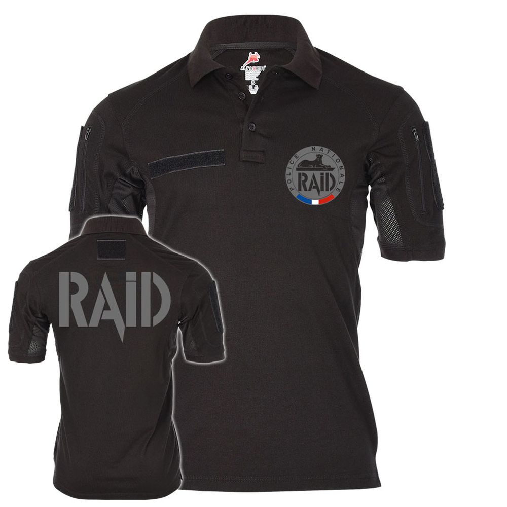 Tactical Polo Alfa RAID Police nationale Frankreich Polizei Recherche #23323