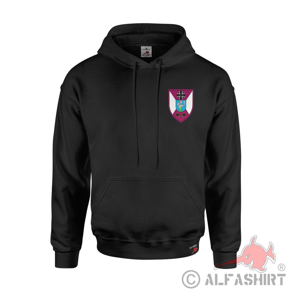 Hoodie ABC-Abwehrregiment 1 Strausberg Kampfstoffe Amtshilfe Heer#43530
