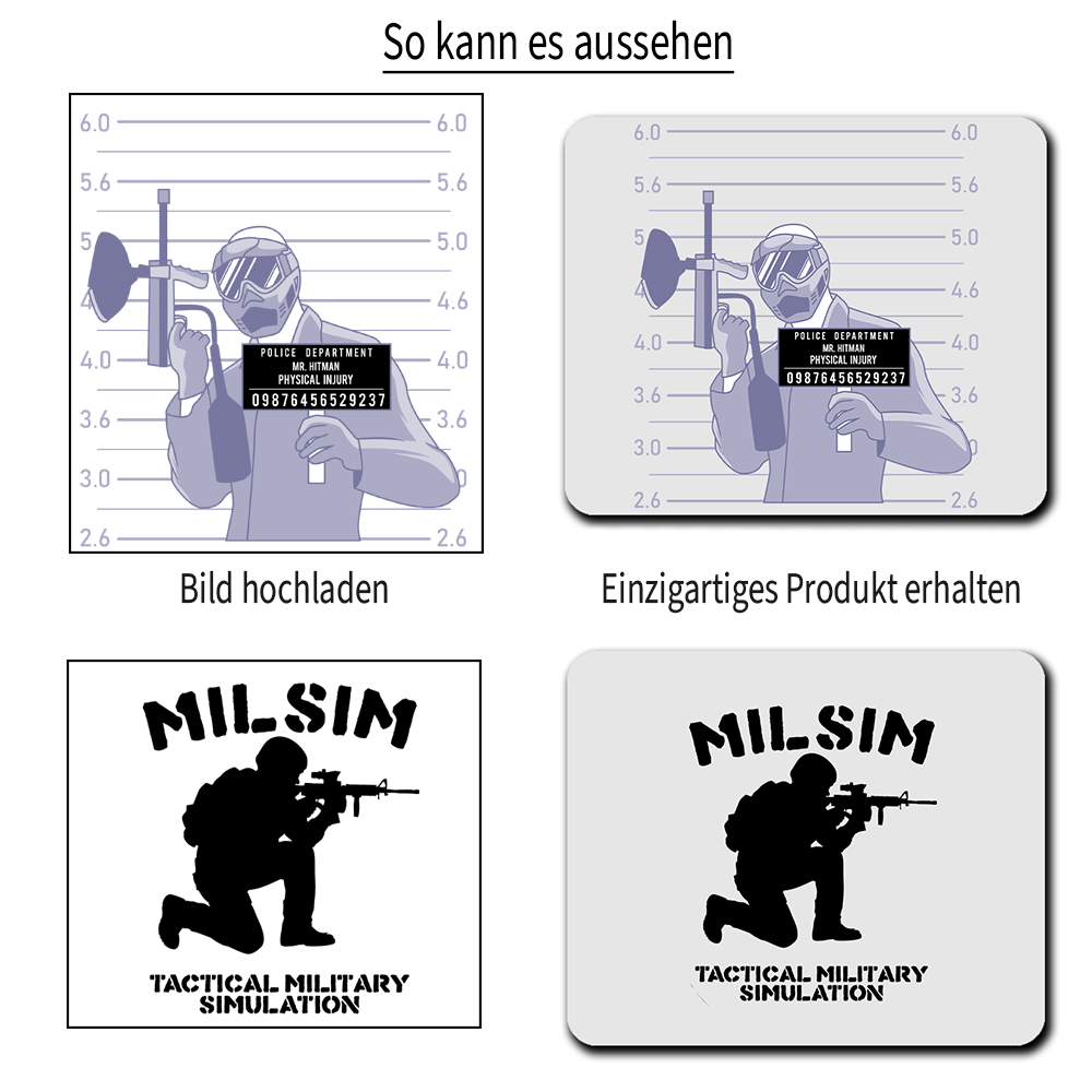 Mouse pad of your choice Computer mouse Personalized Christmas Last Minute # 36127