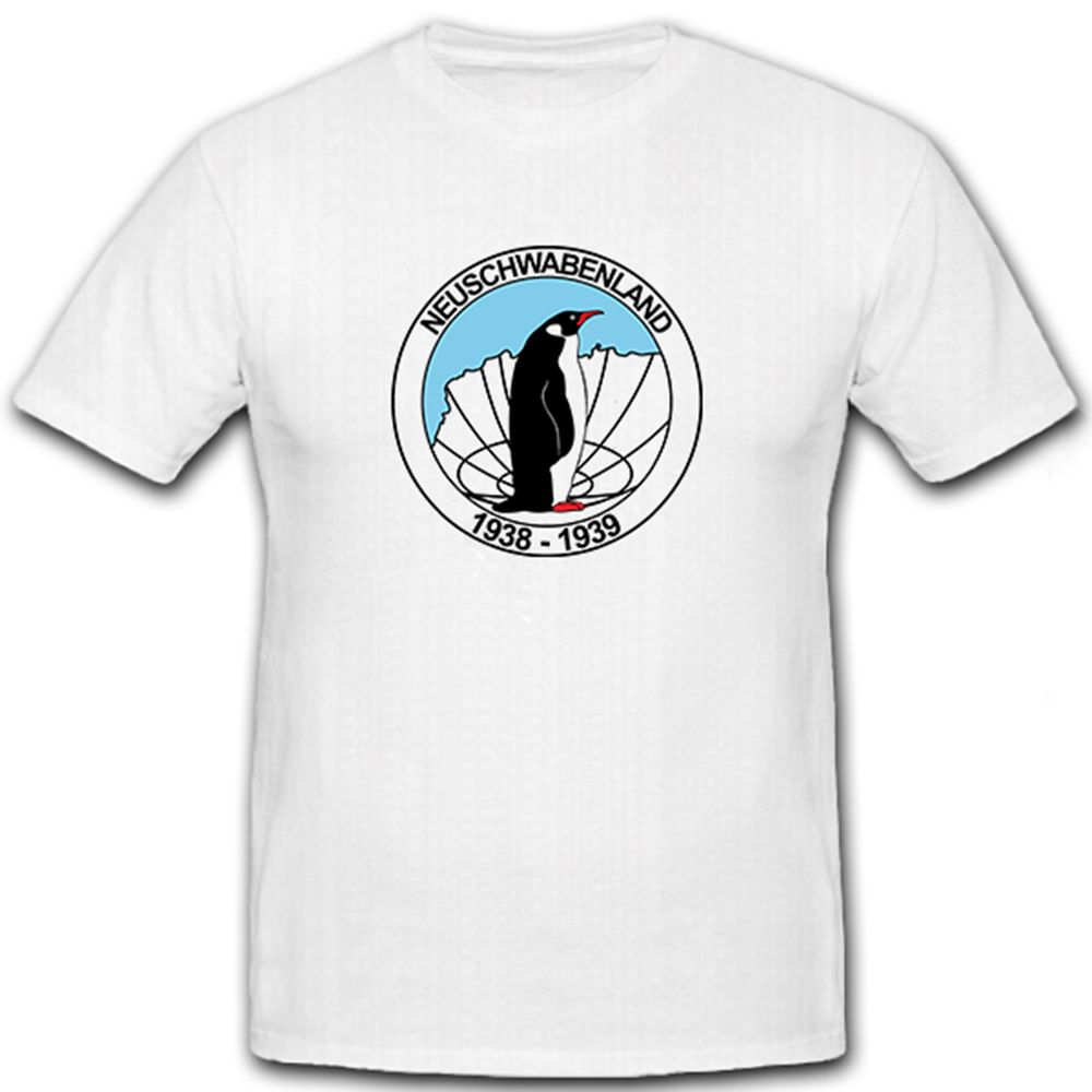 Neuschwabenland 1938-1939 Antarktische Expedition Südpol WK 2 - T Shirt #7207 