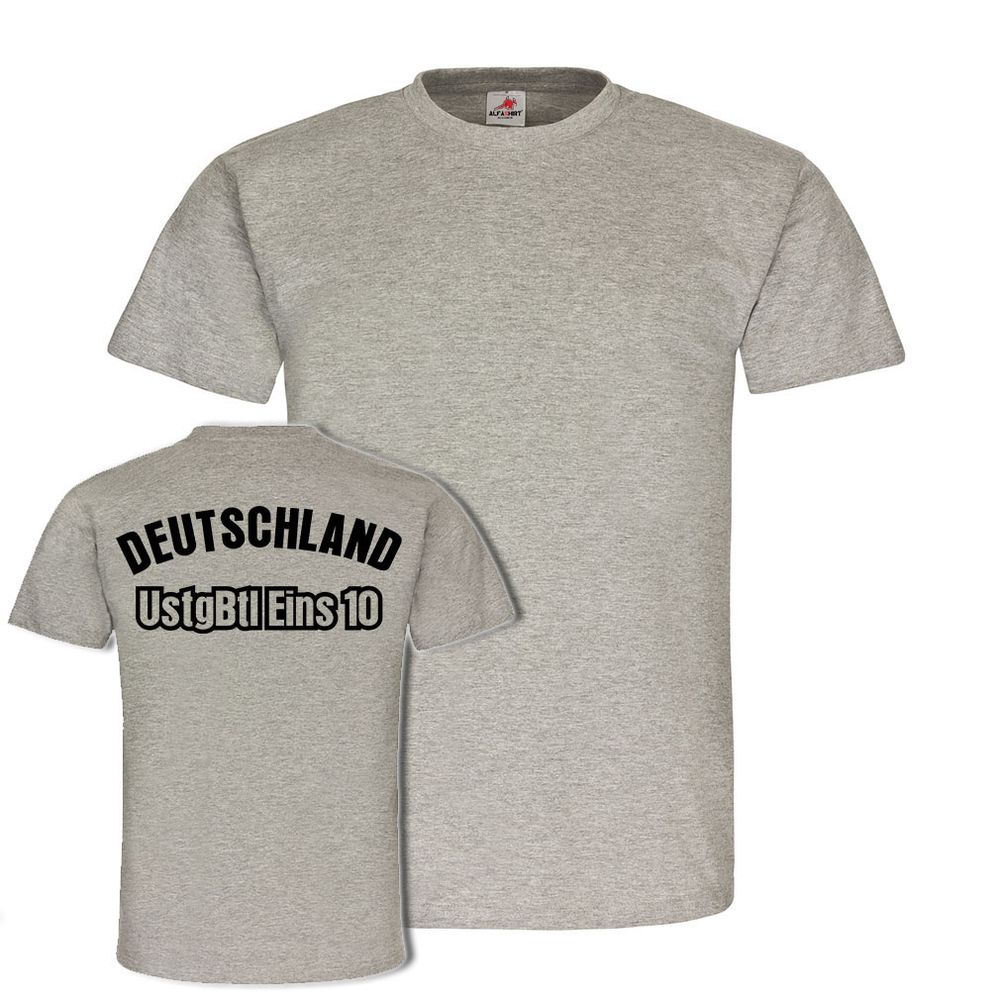 UstgBtl Eins 10 Unterstützungsbataillon Einsatz Bundeswehr BW Sport TShirt#23768