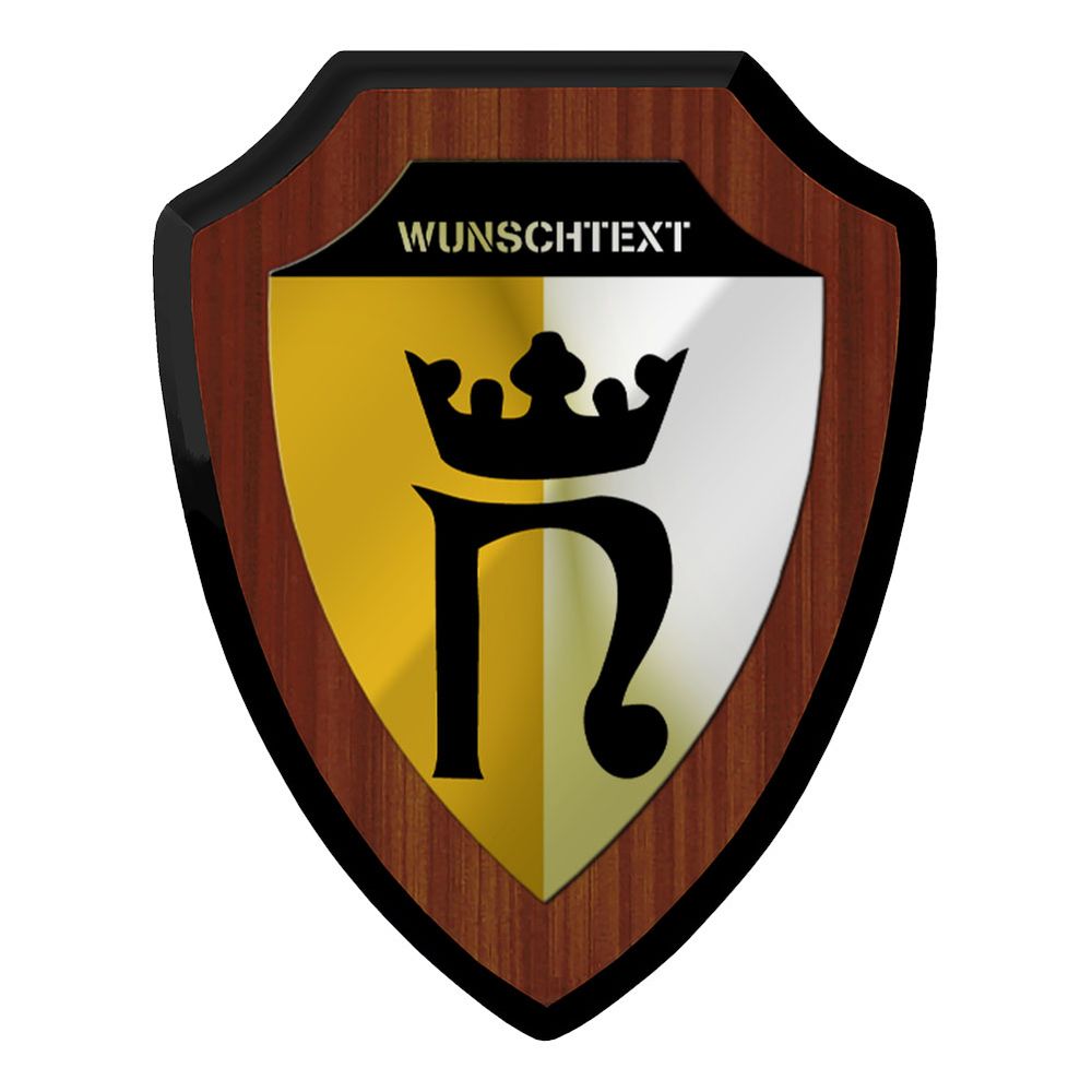 Coat of arms of Panzergrenadier Battalion PzGrenBtl 13, desired text PzGrenDiv #47411