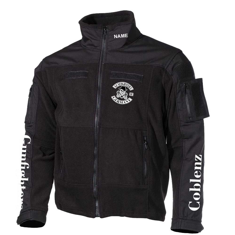 Fleecejacke Gestickt Gunfighters Coblenz #K03826