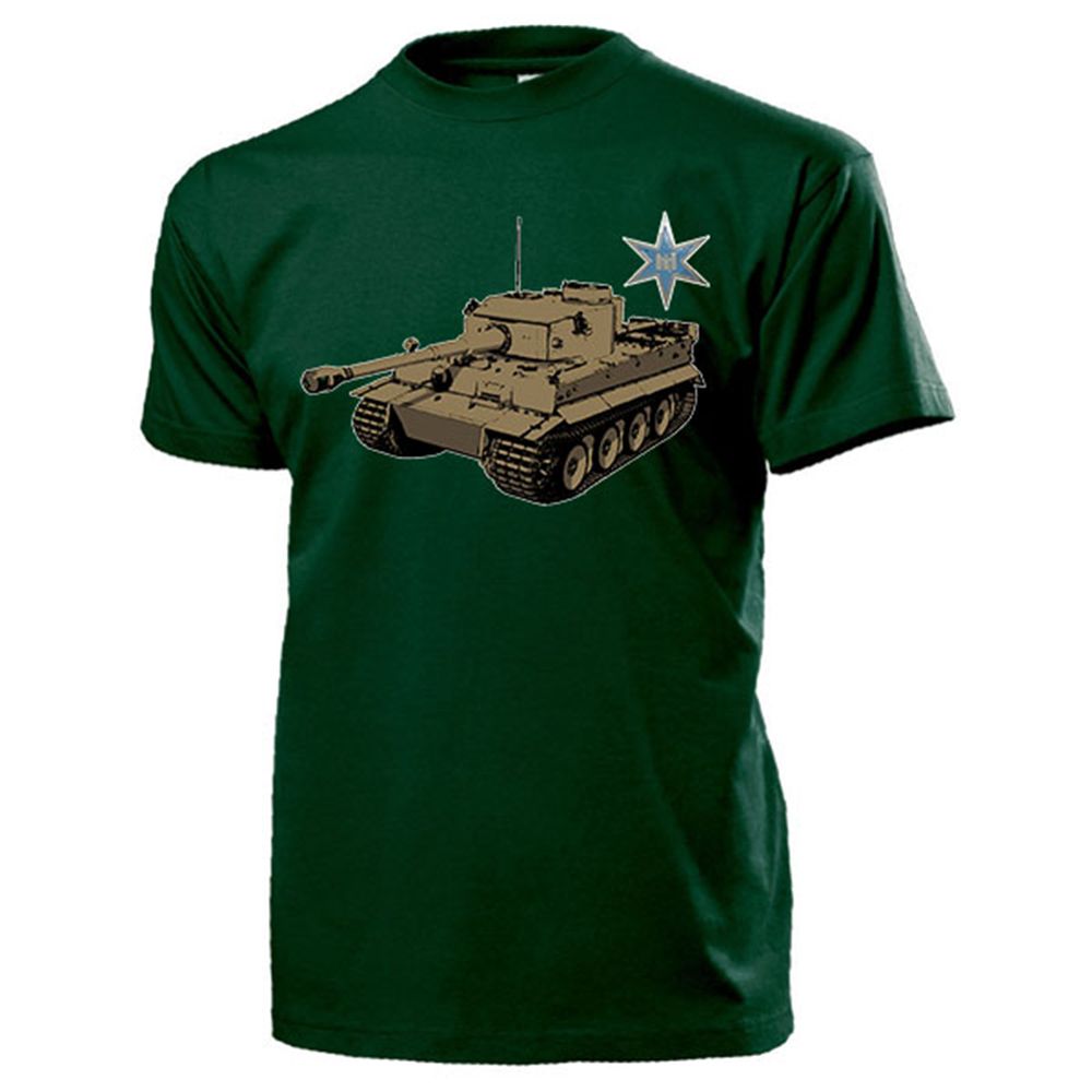 Henschel & Sohn TIGER Panzer Hersteller Logo Kassel - T Shirt #14085