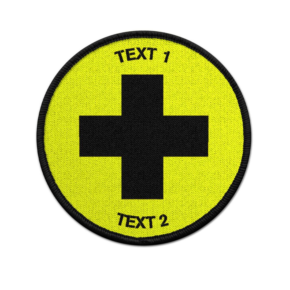 Patch Tactical Medic Wunschtext Aufnäher  Sanitäter Polizei BW #40649