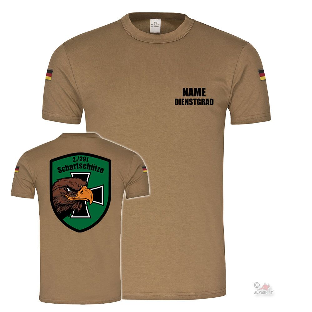 BW Tropen 2 JgBtl 291 Scharfschütze Typ 2 Jäger Bataillon BW Tropenshirt #24209
