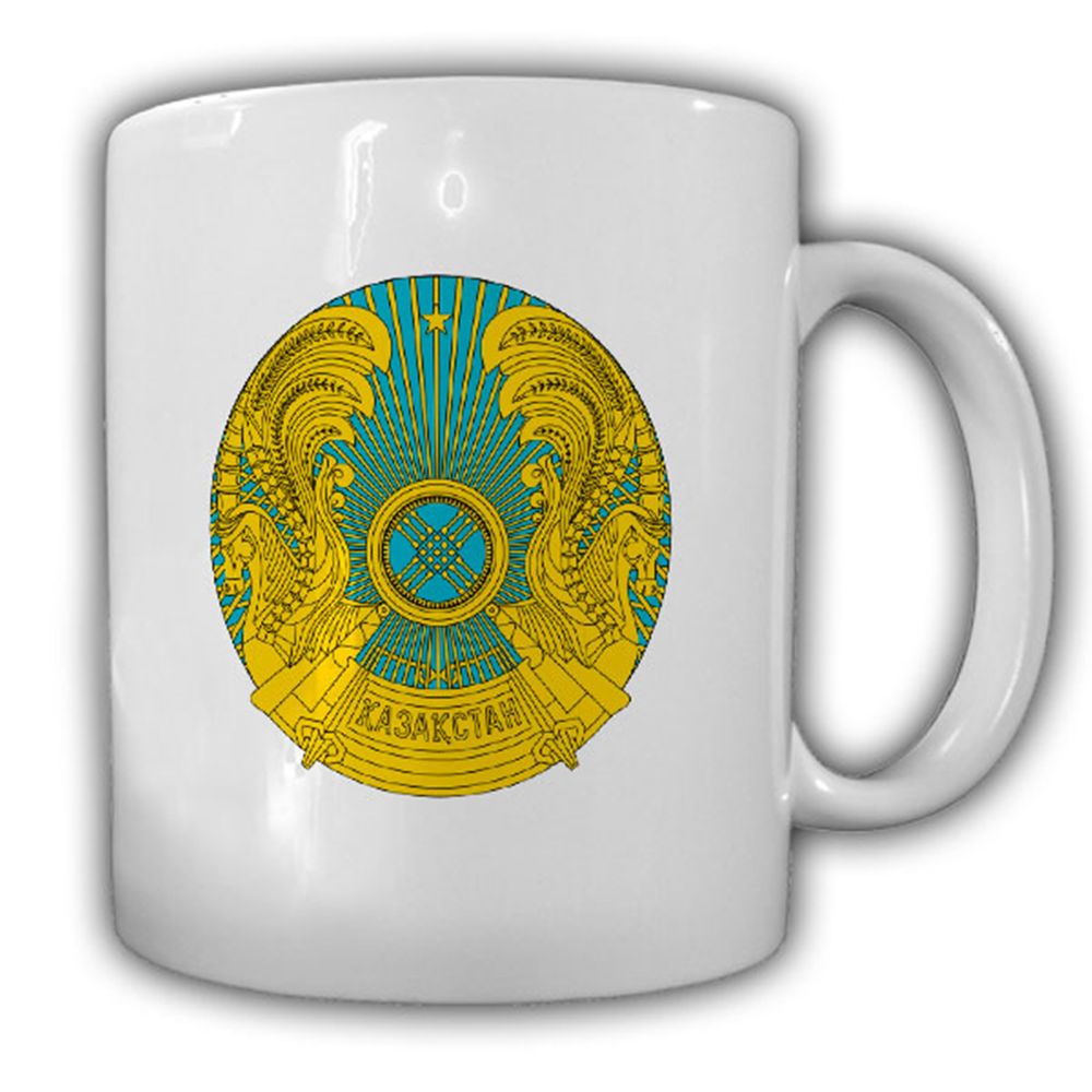 Republic of Kazakhstan Coat of Arms Coffee Mug # 13538
