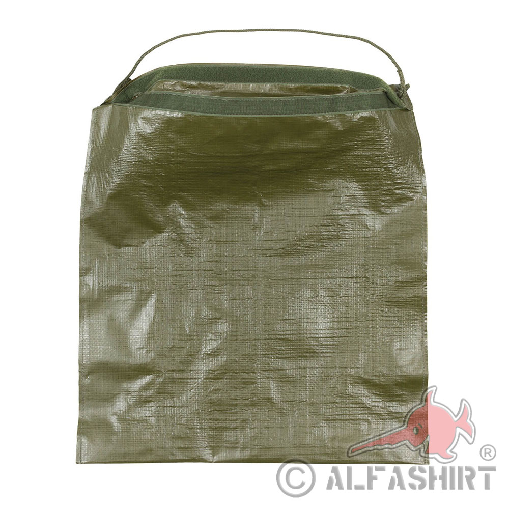 Sandbag olive reusable Velcro flood water 47x52cm # 37738