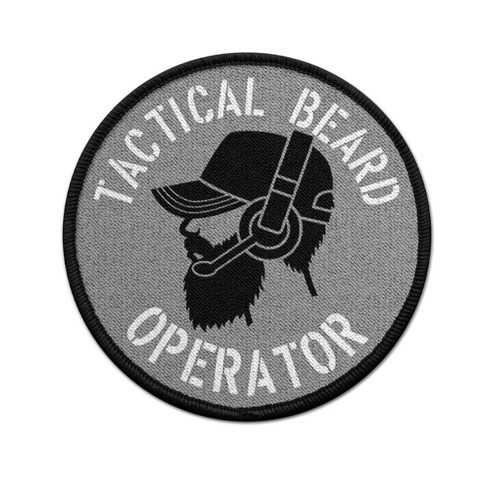 Patch Tactical Beard Operator Airsoft Moral Us Army BW Voll Bart Soldat #26665