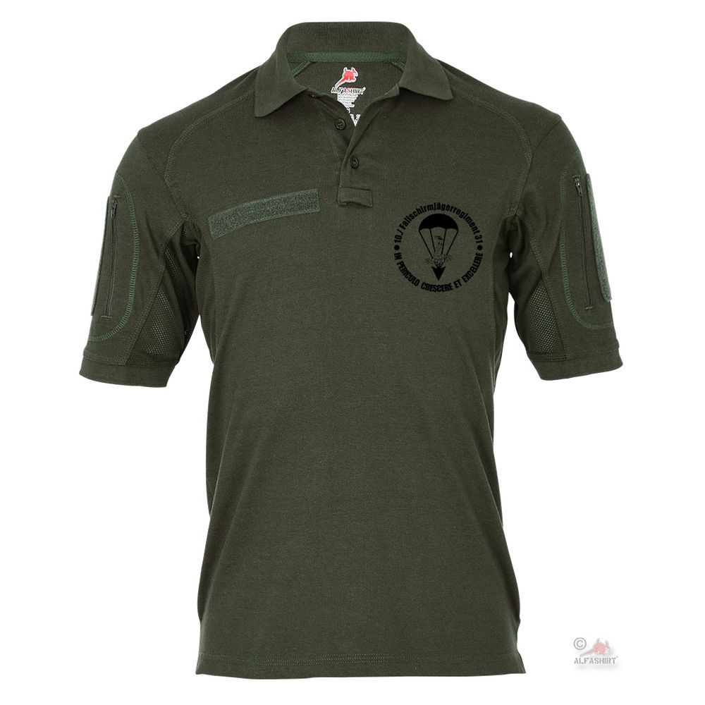 Tactical Poloshirt Alfa - 10 Fallschirmjägerregiment 31 FschJg Kompanie #19149 Tactical Poloshirt Alfa - 10 Fallschirmjägerregiment 31 FschJg Kompanie #19149